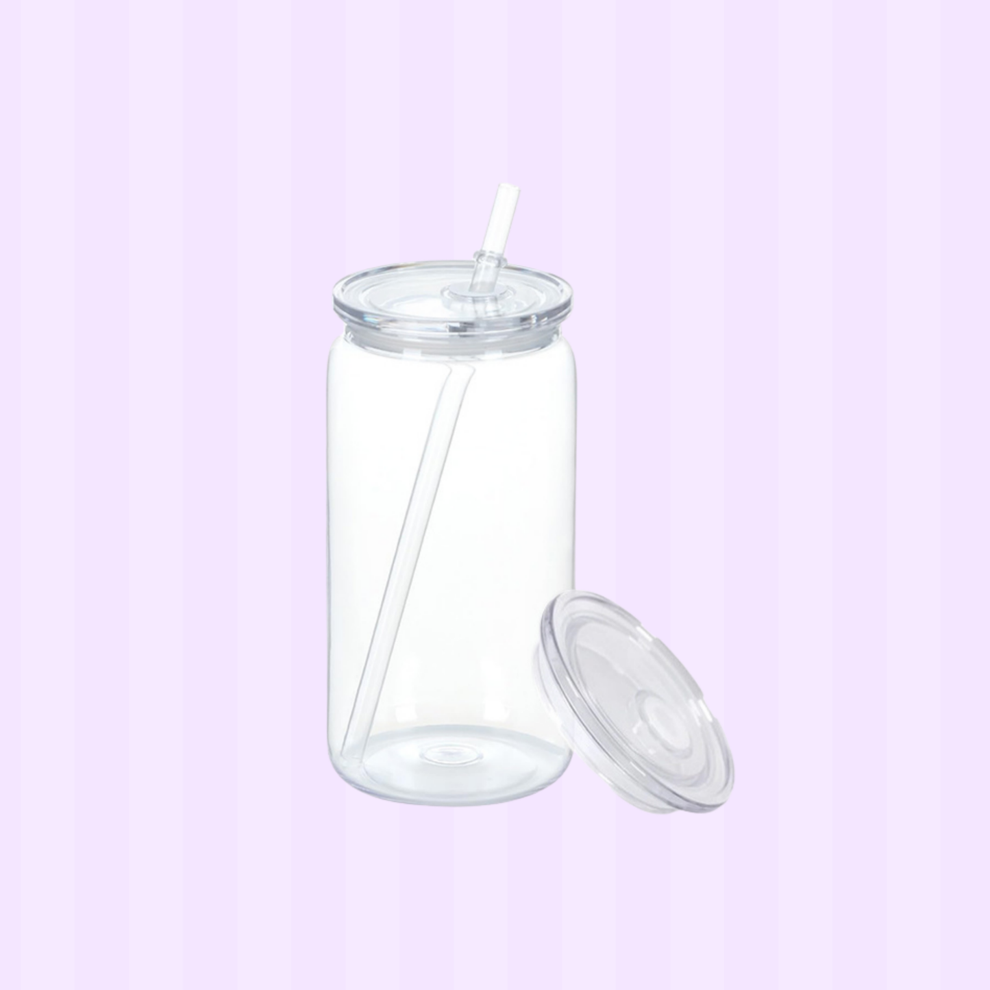 16oz Acrylic Clear Snowglobe