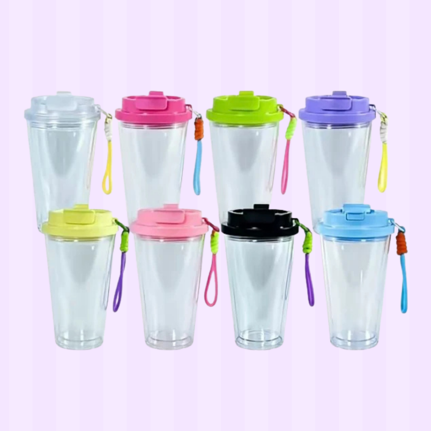 12oz Acrylic Duo Flip Snowglobe